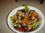 American Bean Salad and Sundried Tomato Dressing Dinner
