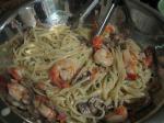 American Champagne Shrimp and Pasta 1 Dinner