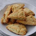 American American Cream Scones with Spring Onions cream Biscuits Appetizer