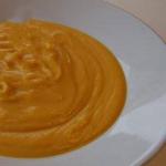 American Pumpkin Soup with Ginger and Apples Soup