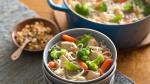 American Onepot Glutenfree Asian Chicken and Noodles Appetizer