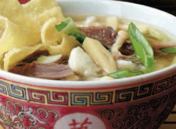 Chinese Wonton Wrapper Crisps Soup Soup