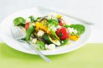 American Barbecued Vegetable Salad With Feta And Spinach Recipe Appetizer