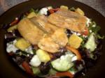 American Easy and Delicious Baked Salmon Steaks low Carb Dinner