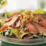 Tabbouleh Duck with Citrus Fruits recipe