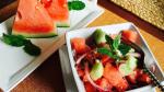 American Refreshing Cucumber Watermelon Salad Recipe Appetizer