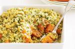 American Sweet Potato And Herb Crumble Recipe Appetizer