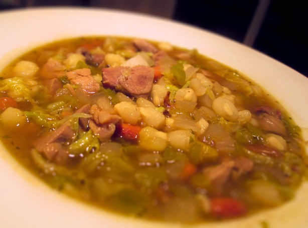 Mexican Posole mexican Soup with Pork and Hominy 1 Dinner