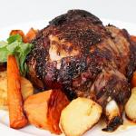 American Roast Lamb with Mint and Rosemary Appetizer