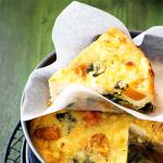 American Roasted Pumpkin and Spinach Pie Appetizer