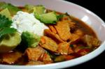American Baja Chicken Soup Appetizer
