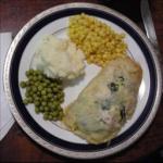 American Cheese-stuffed Chicken in Phyllo Dinner
