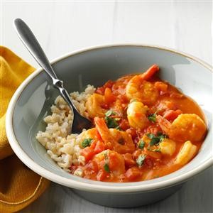 American West African Shrimp Dinner