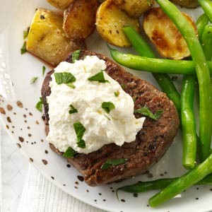 American Tenderloin with Horseradish Cream Cheese Dinner