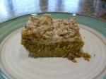 American Low Carb Frosted Pumpkin Bars Dessert