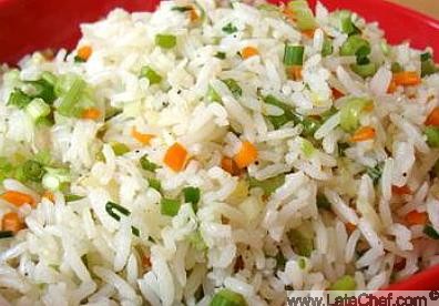 Chinese Fried Rice with Vegetable Dinner