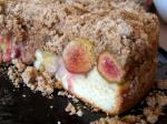 American Streuselkuchen Topped W Fresh Fig or Peach Plum bread Machine Appetizer