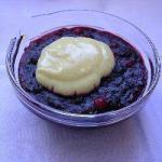 American Fruit Pudding with Sauce Irresistible Desserts Dessert