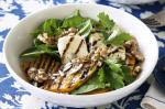 American Chargrilled Pumpkin And Haloumi Salad Recipe Appetizer