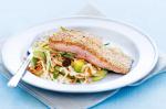 American Sesamecrusted Salmon With Coleslaw Recipe Appetizer