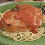 British Spaghetti Pork Chops Dinner