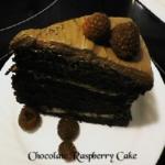 American Chocolate Raspberry Cake 7 Dessert