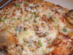 American Spicy Perogy Pizza Dinner