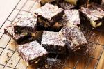 American Doublechoc Marble Swirl Brownies Recipe Dessert