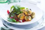 American Sage And Bocconcini Fritters With Orange Salad Recipe Appetizer