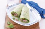 American Spinach Lamb Wraps Recipe Appetizer