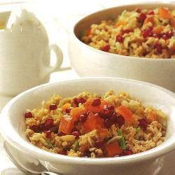 American Muesli with Fresh Fruit Dessert