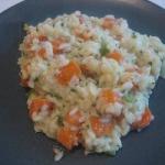 American Risotto with Carrots and Zucchini Dinner