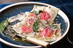 Canadian Beetroot Ravioli With Sage and Poppy Seed Burnt Butter Recipe Appetizer