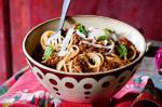 Canadian Rich Red Wine Bolognaise Recipe Appetizer