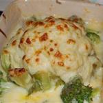 Cauliflower Gratin Vegetarian recipe
