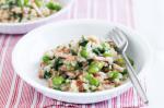 American Broad Bean Bacon And Spinach Risotto Recipe Appetizer