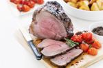 American Roast Beef With Roasted Tomatoes And Tapenade Recipe Appetizer