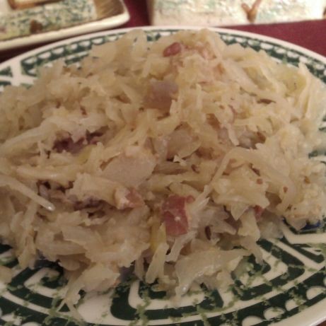 American Moravian Style Sauerkraut Appetizer