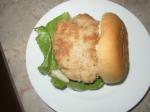 American Chicken Pattie Sandwiches Dinner