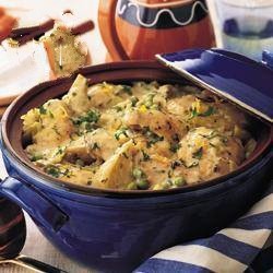 American Chicken Marsala with Fennel Appetizer