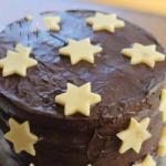 Chocolate Cake with Chestnut Puree Filling recipe