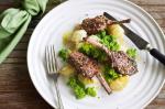 American Crushed Peas And Potatoes With Sumac Lamb Cutlets Recipe Dinner