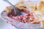 American Rhubarb And Apple Pie Recipe Dessert