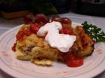 American Alabama Egg and Sausage Souffle Appetizer