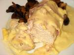 American Chicken With Bacon Cream Sauce Dinner