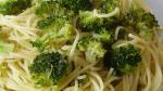 American Broccoli Garlic Angel Hair Pasta Recipe Dinner