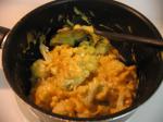 American Roasted Cauliflower With Cheese Sauce Appetizer