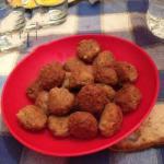 Canadian Meatballs Baccala Appetizer