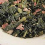 American Green Cabbage with Bacon and Sausage Appetizer
