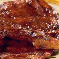 American Cranberry Chipotle Pork Chops BBQ Grill